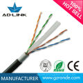 Comunicação Competitiva China fabricante Melhor Preço Outdoor UTP cat 6 impermeável lan cabo